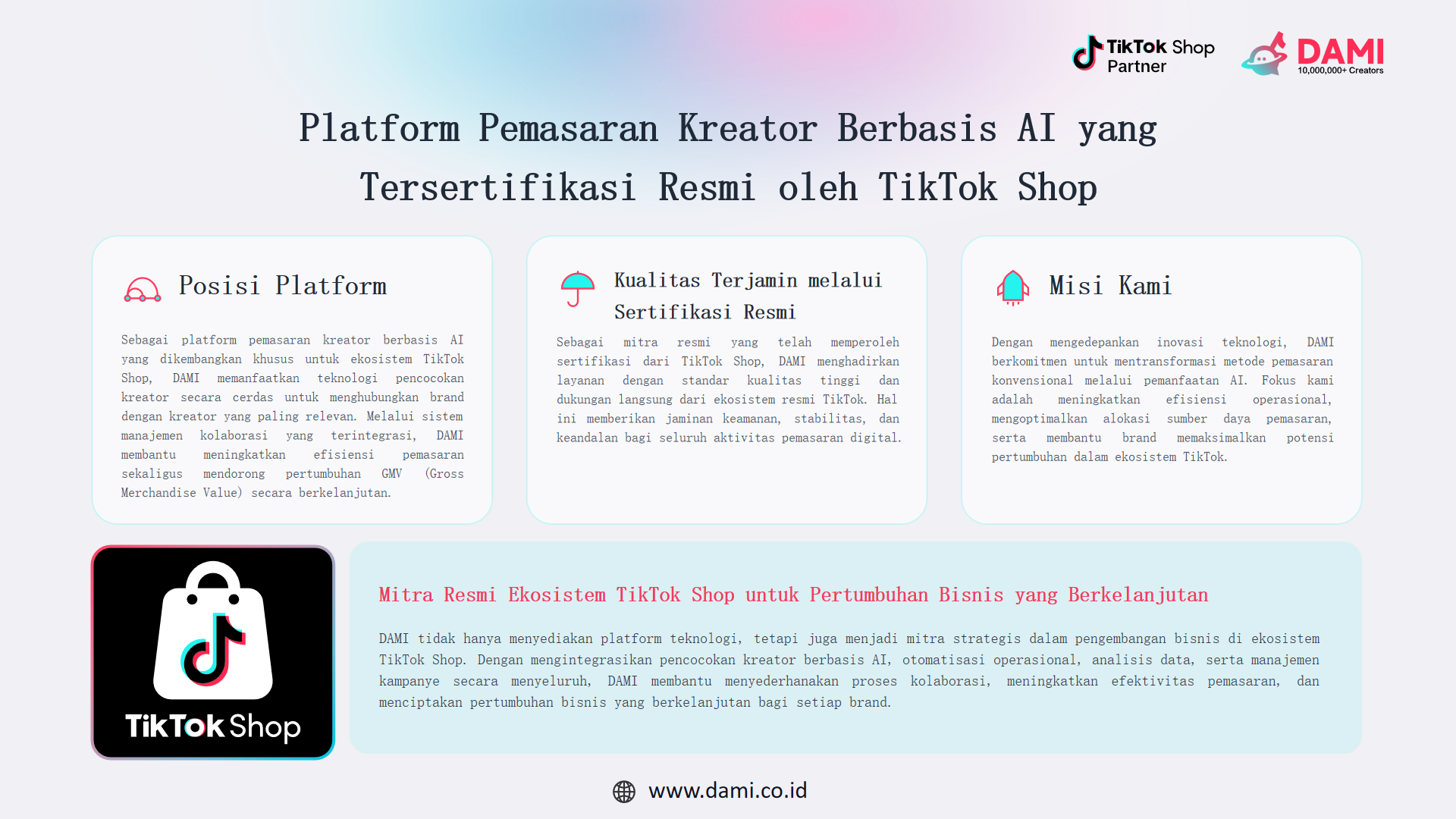 DAMI's Role in Indonesia's TikTok Shop Ecosystem